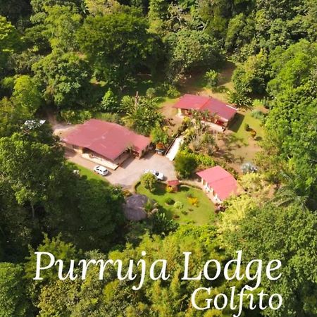 La Purruja Lodge Голфито Екстериор снимка